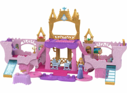 Sada postaviček Mattel Disney Princezna Carriage-Castle Sada figurek 2v1 (HWX17)