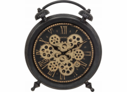 Atmosphera Clock na komodě, viditelný mechanismus, vintage, 35,6 cm