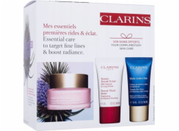 Clarins  SET (MULTIAKTIVNÍ DENNÍ KRÉM 50ML + MULTIAKTIVNÍ NOČNÍ KRÉM NORMAL COM SKIN 15ML + BEAUTY FLASH BALM 15ML)