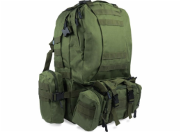 OFFLANDER  TURISTICKÝ BATOH SURVIVAL COMBO 38L ZELENÝ