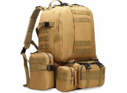 OFFLANDER  TURISTICKÝ BATOH SURVIVAL COMBO 38L KHAKI