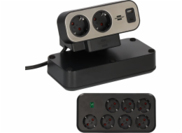 Brennenstuhl TSL ESTILO DUPLEX 7+2 USB TSS