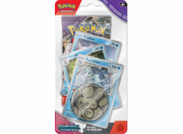 Pokemon  TCG: Scarlet & Violet - Temporal Forces - Premium Checklane Blister Box (12)