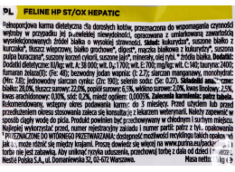 PURINA Pro Plan Veterinary Diets HP St/Ox Hepatic - suché krmivo pro kočky - 1,5kg