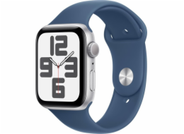 Chytré hodinky Apple Watch SE Gen.2 GPS 40mm Silver Alu Sport S/M Navy Blue (MXEC3)