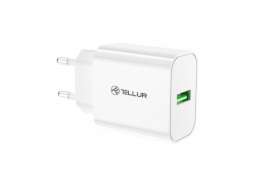 Tellur USB-A Wall Charger 18W with QC3.0 White