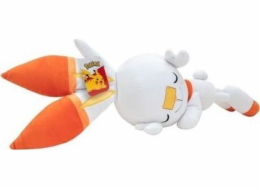 Jazwares Pokemon Scorbunny Spící, Plyšový, 45 cm