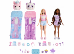 Panenka Barbie Mattel Cutie Reveal Pyjamas party set HRY15