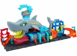 Hot Wheels Hot Wheels City Ultimate Shark Car Wash Building