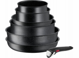 Tefal Ingenio Black Stone 7 kusů - sada (L3998702)