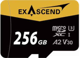 Karta ExAscend Catalyst MicroSDXC 256 GB UHS-I/U3 A2 V30 (EX256GUSDU1-AD)