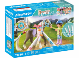 PLAYMOBIL 71640 Kreativní sada Horses of Waterfall s koněm a ohrádkami, stavebnice