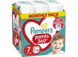 Pampers Pants 7 plen, 17+ kg, 114 ks.