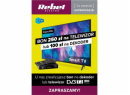 Kruger&Matz Plakát Kruger&amp;Matz - Poukaz na TV a dekodér