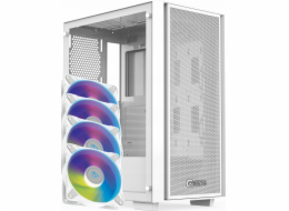 Skříň Zenpc ZENPC Z1 Mesh Glass White 4x P12 PWM PST ARGB počítačová skříň