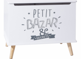 Atmosphera Komoda na hračky "Petit Bazar & Secrets", box na nožičkách do dětského pokoje MDF