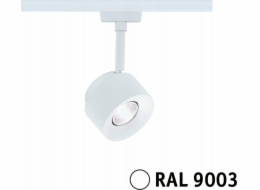 Paulmann Dráhový reflektor URail PANE LED DIM 7,4W 680lm 4000K 230V bílá RAL9003 / kov