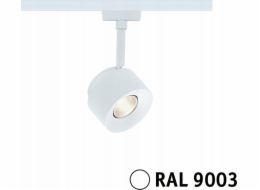 Paulmann Dráhový reflektor URail PANE LED DIM 7W 650lm 3000K 230V bílá RAL9003 / kov