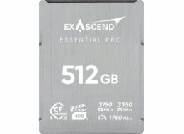 Karta ExAscend Karta Exascend Essential Pro CFexpress B 4.0 512 GB