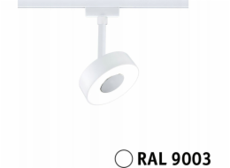 Paulmann Dráhový reflektor URail CIRCLE LED DIM 5W 190lm 4000K 230V bílá RAL9003 / kov