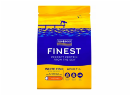 FISH4DOGS Finest Ocean White fish Small Adult - suché krmivo pro psy - 1,5kg