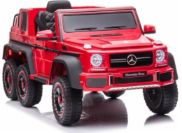 Lean Cars Baterie Auto Mercedes Benz G63 6X6 Red