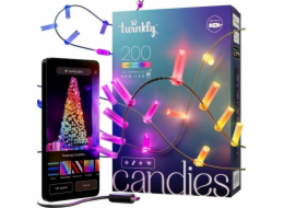 Twinkly Candies LED osvětlení vánočního stromu TWKC200RGB-G tvar svíčky