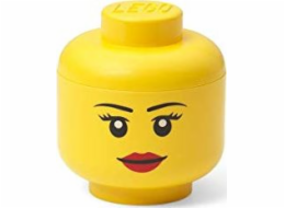 "LEGO Storage Head ""Girl"", mini, Aufbewahrungsbox"