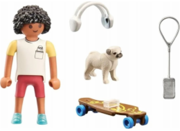 PLAYMOBIL 71612 My Life Boy with Dog, stavebnice