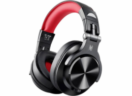 Oneodio A71 Wired Headphones (Black and Red)