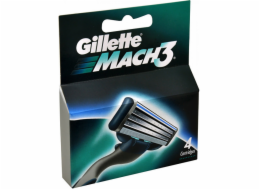 Gillette Mach3 Náhradní břity, 5 ks