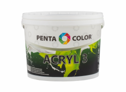 Disperzní barva Pentacolor Acryl 3, bílá, 3l