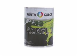 Disperzní barva Pentacolor Acryl 3, bílá, 1l