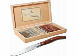 Laguiole Tradition Laguiole Steakmesser-Set 6 tlg. v Holz-Schatulle