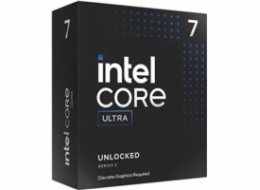 CPU INTEL Core Ultra 7 - 265KF, až 5.5GHz, 30MB L3, LGA1851, BOX (bez chladiče)