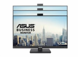 ASUS LCD 23.8" BE249QFK Video Conferencing Monitor, FHD, IPS, 100Hz, Frameless, FHD Webcam, Mic Array, Stereo Speakers