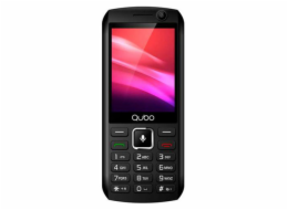 Mobilní telefon QUBO, QUBO P-280 BK, 512 MB+4GB, fotoaparát, Bluetooth, W-Fi, GPS