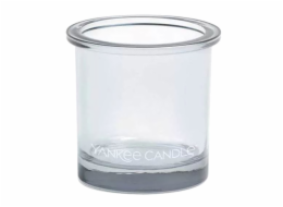 Svícen skleněný Yankee Candle, Čiré sklo, 7 cm