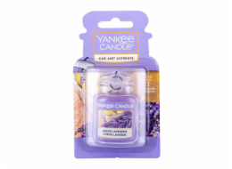 Osvěžovač do auta Yankee Candle, Citrón a levandule, 1x visačka