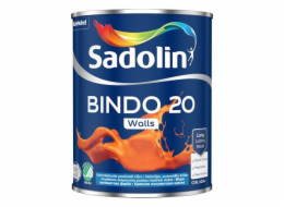 Barva Sadolin Bindo 20 BW, bílá, 0,9l