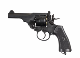 WEBLEY MKVI .455 Police cal.4.5 mm Diabolo cartridge 6-ranná hlaveň 4“ CO2 Black Ekp to17J