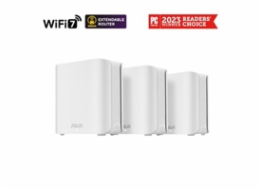 ASUS ZenWifi BD4 3-pack, WiFi7 Extendable Router, AiMesh, 2x WAN/LAN