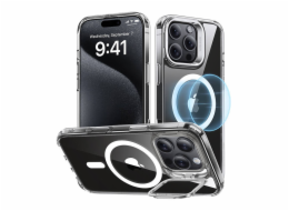 ESR Classic Hybrid (HaloLock) case with stand for iPhone 16 Pro (transparent)