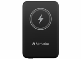 VERBATIM Powerbanka Charge  n  Go, Magnetická, 10000 mAh, USB-C, Černá