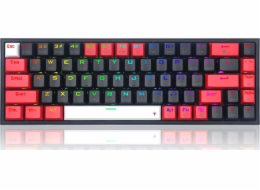 Přepínací klávesnice Redragon K631 Pro Castor Red (K631RGB-PRO-BRW)