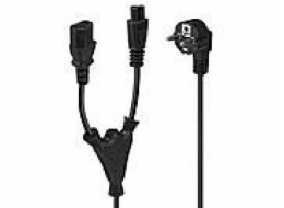 Lindy Schuko IEC C13 & C5 napájecí kabel - 30047