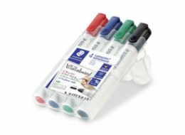 Staedtler BOARD MARKER 351 4 KS. ROUND DRY ERASE (S351WP4)