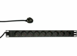 LogiLink Power strip PDU 19 1U 9x Schuko CEE 7/3 (PDU9C03)