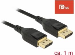 Delock DisplayPort - DisplayPort kabel 1m černý (85658)