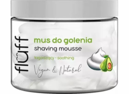 Fluff Super Food Shaving Mousse pěna na holení s avokádem a niacinamidem 200 ml